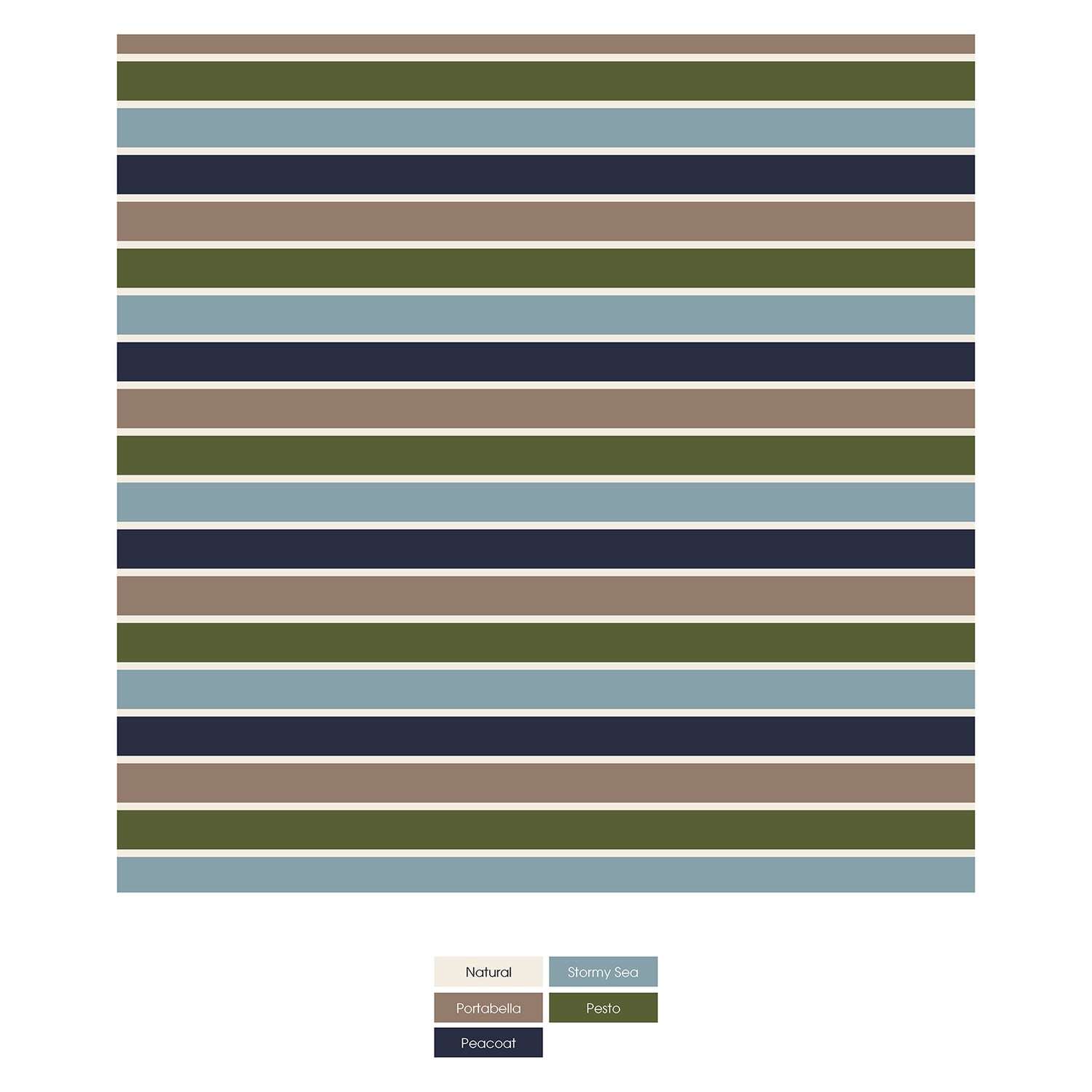 Print Toddler Blanket in Fall Vibes Stripe (355471)