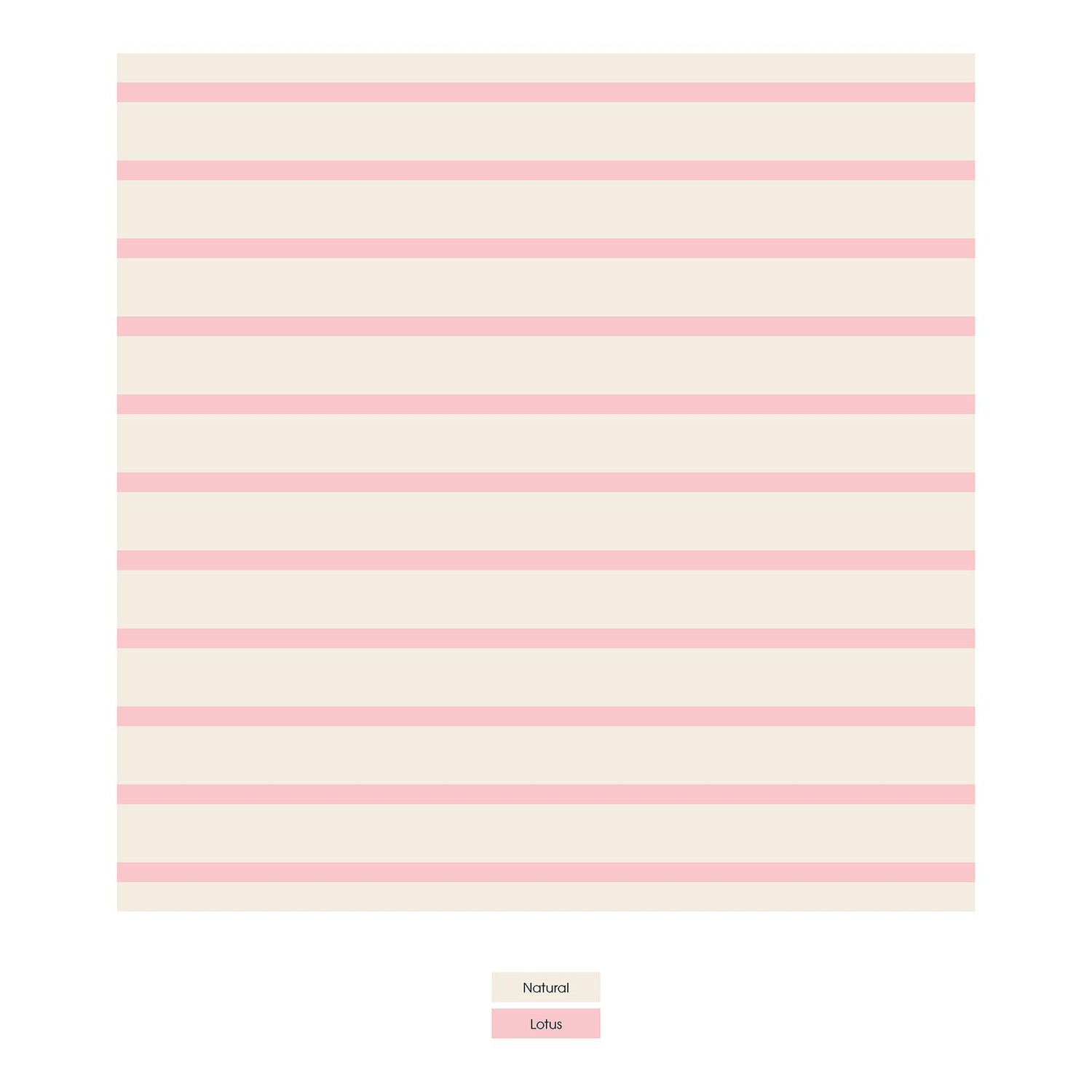 Print Knot Hat in Lotus Sweet Stripe (334888)