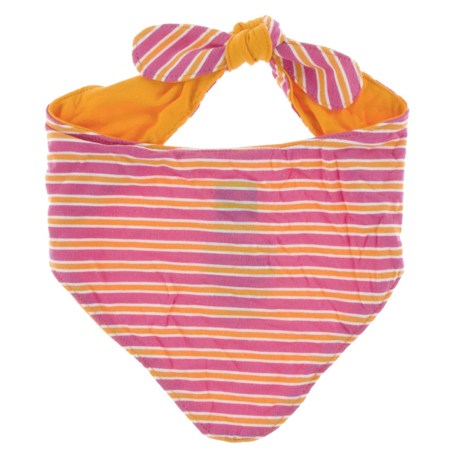 Print Dog Bandana in Flamingo Brazil Stripe