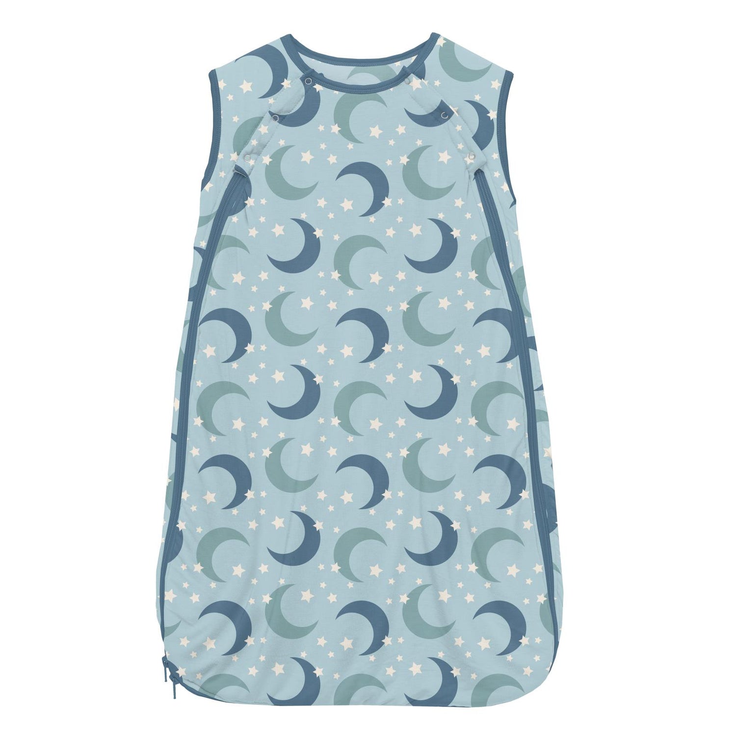 Print Fluffle Sleep Bag with Dual Access in Spring Sky Moon and Stars (246682)