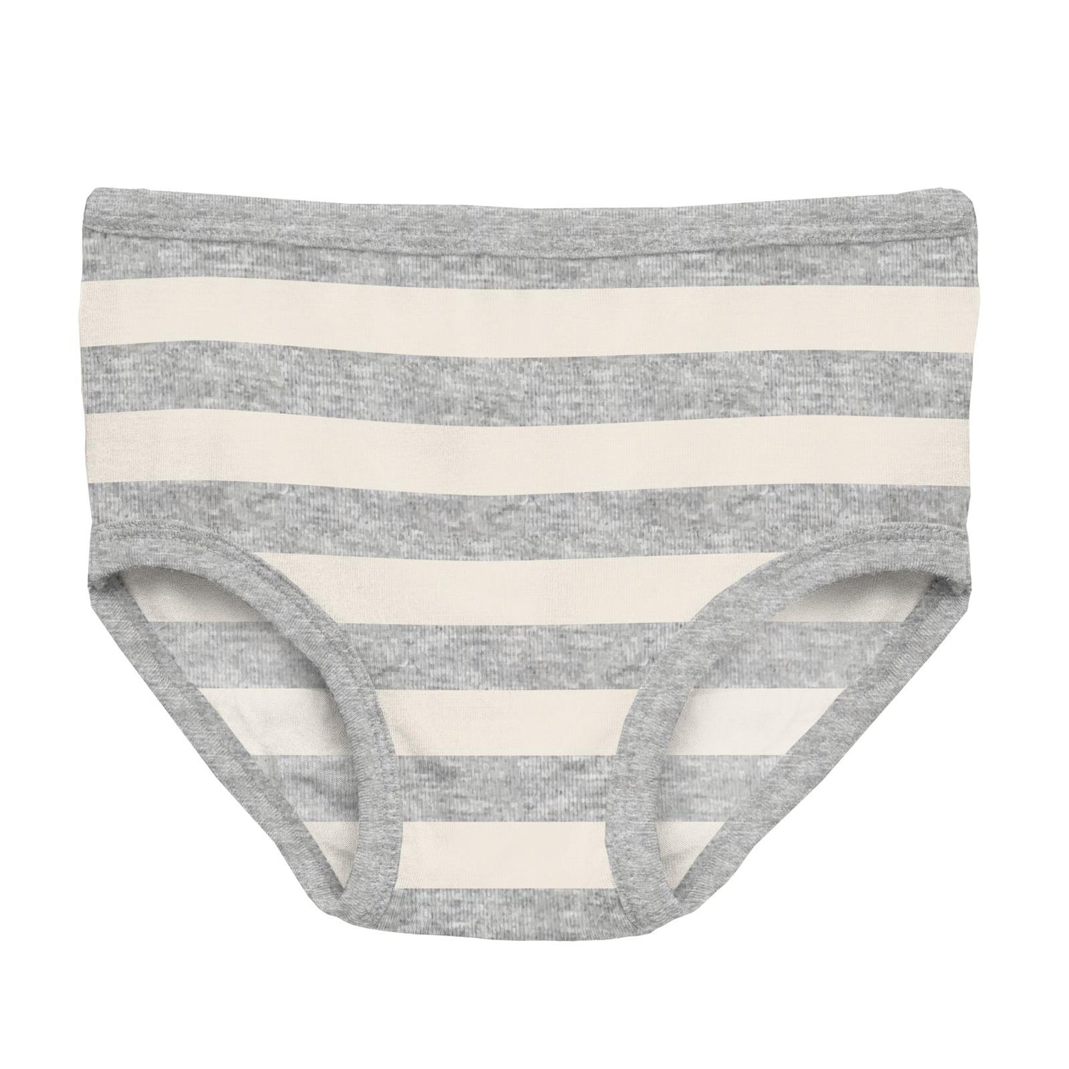 Print Girl's Underwear in Heathered Mist Sweet Stripe (246858)
