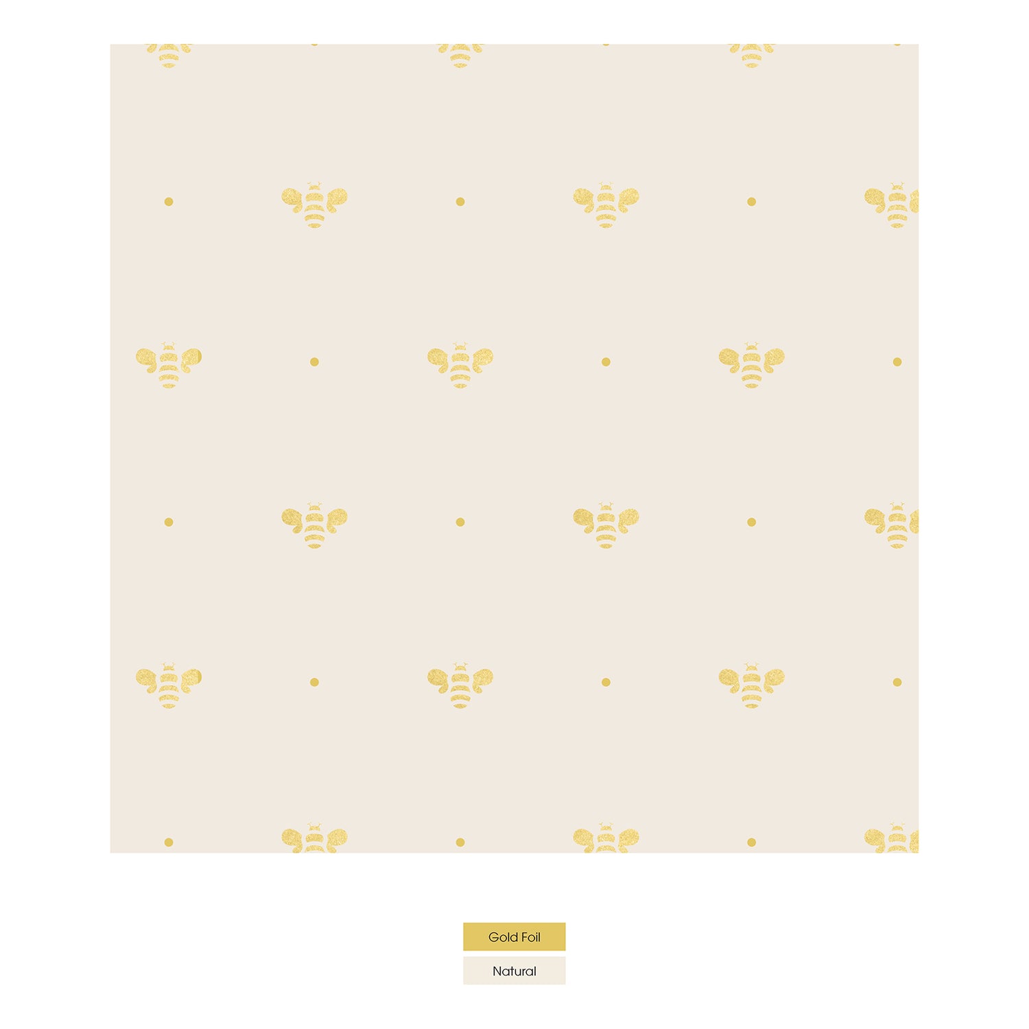 Print Muffin Ruffle Footie with 2 Way Zipper in Gold Bees (316262)