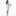 Women's Print Mid Length Lounge Robe & Layette Gown Set in Dew Ugly Duckling