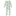 Print Muffin Ruffle Coverall with 2 Way Zipper in Hydrangea Bouquet (313286)