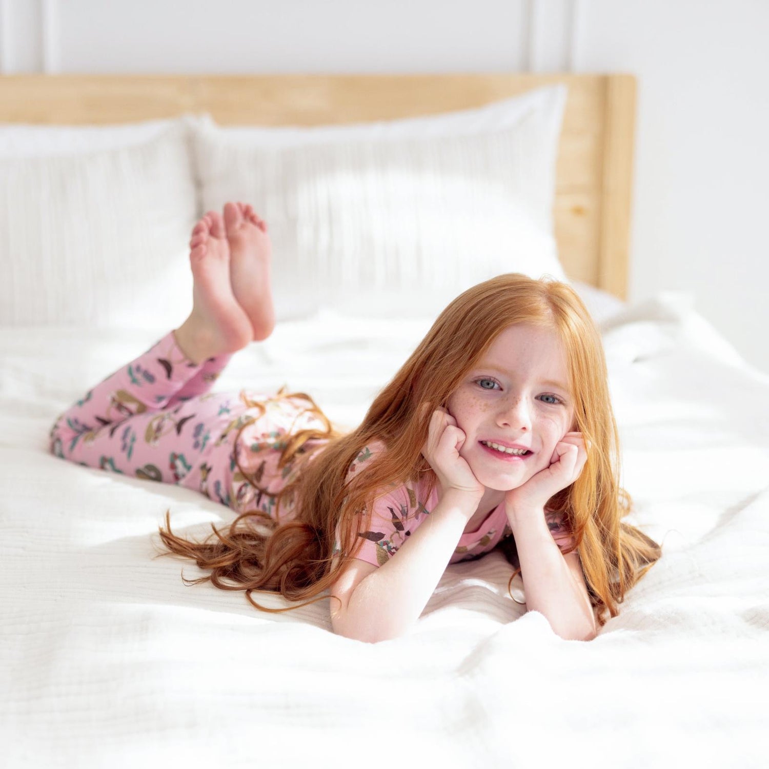 Print Short Sleeve Pajama Set in Cake Pop Berry Picking (360015)