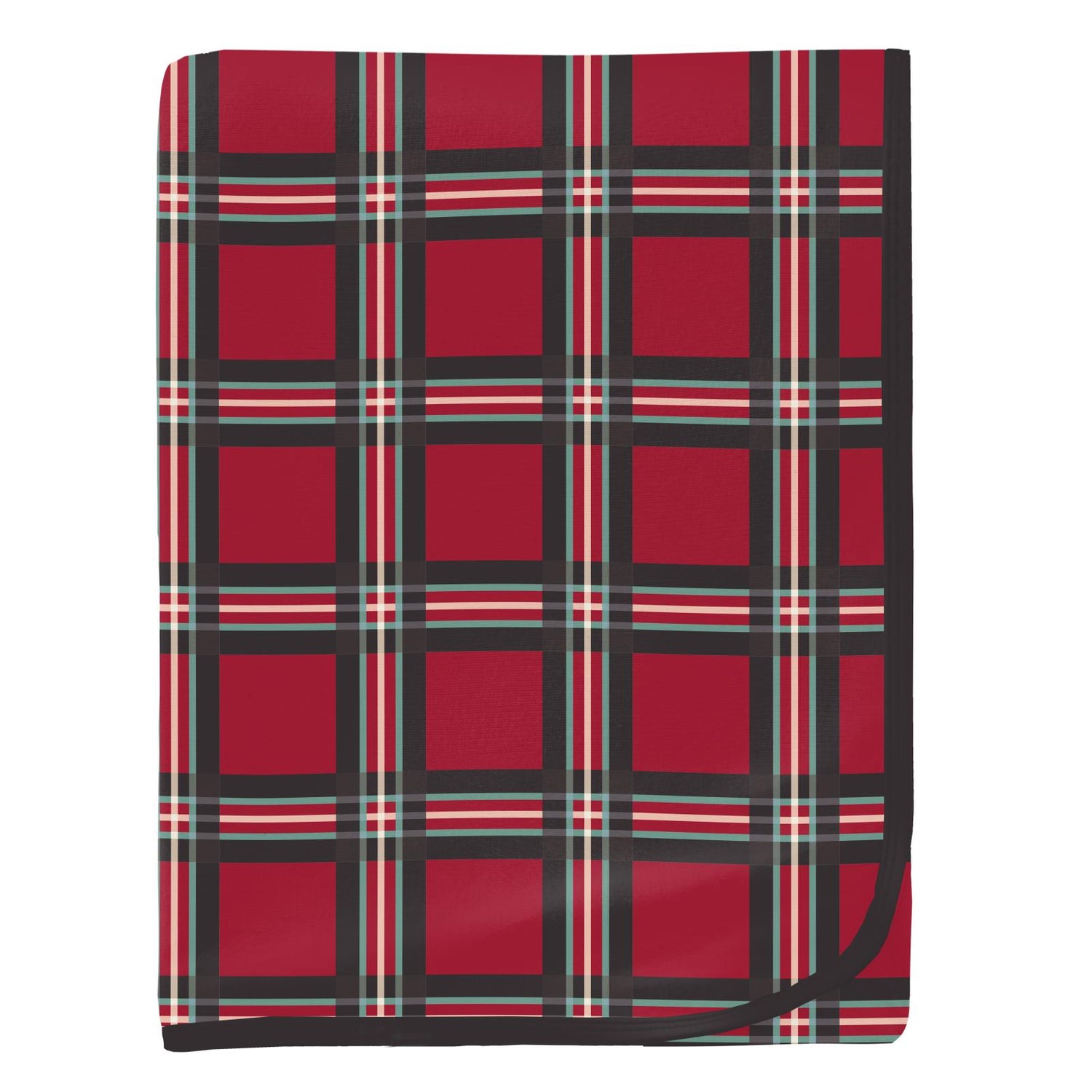 Print Swaddling Blanket in Classic Holiday Plaid (275545)
