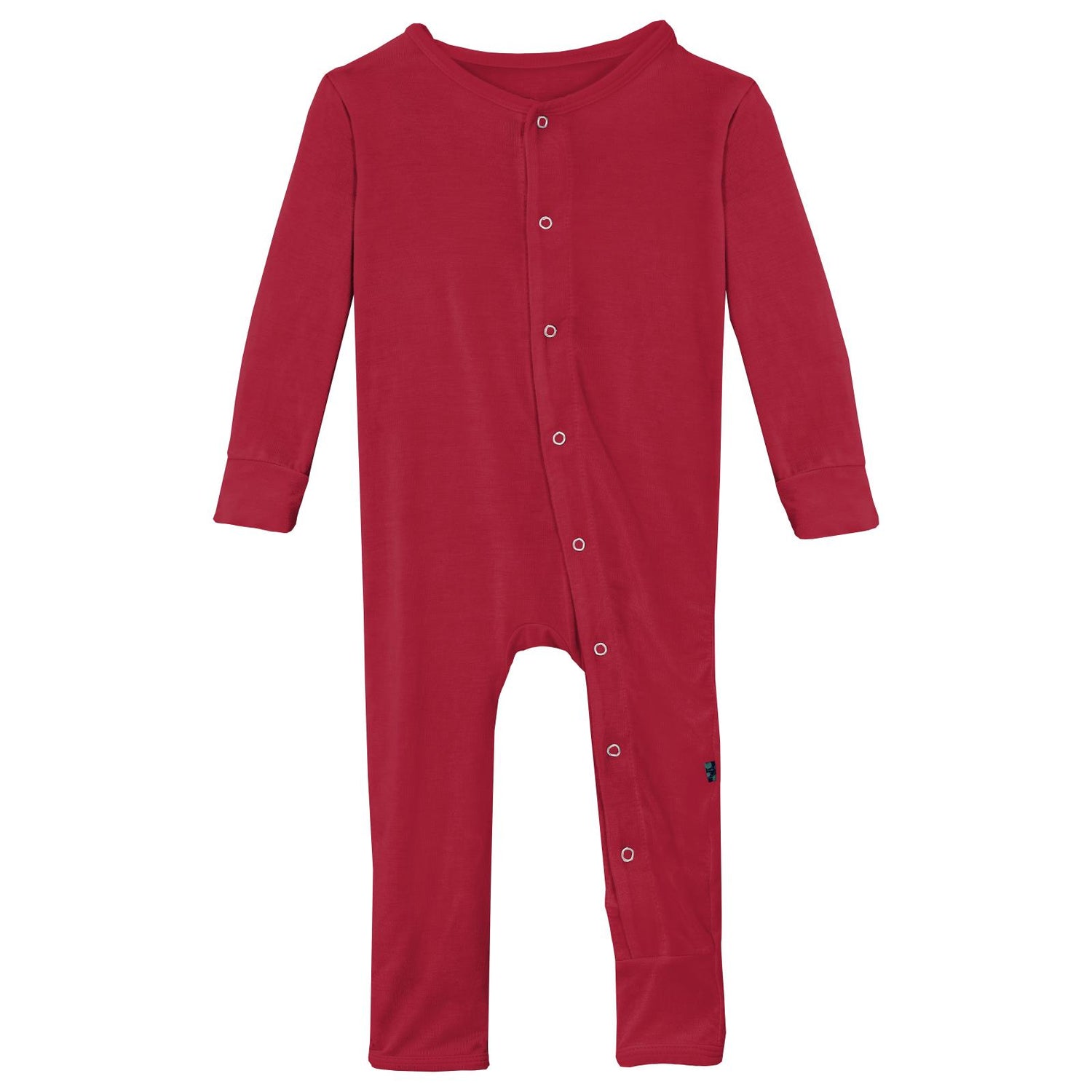 Coverall with Snaps in Crimson (344644)
