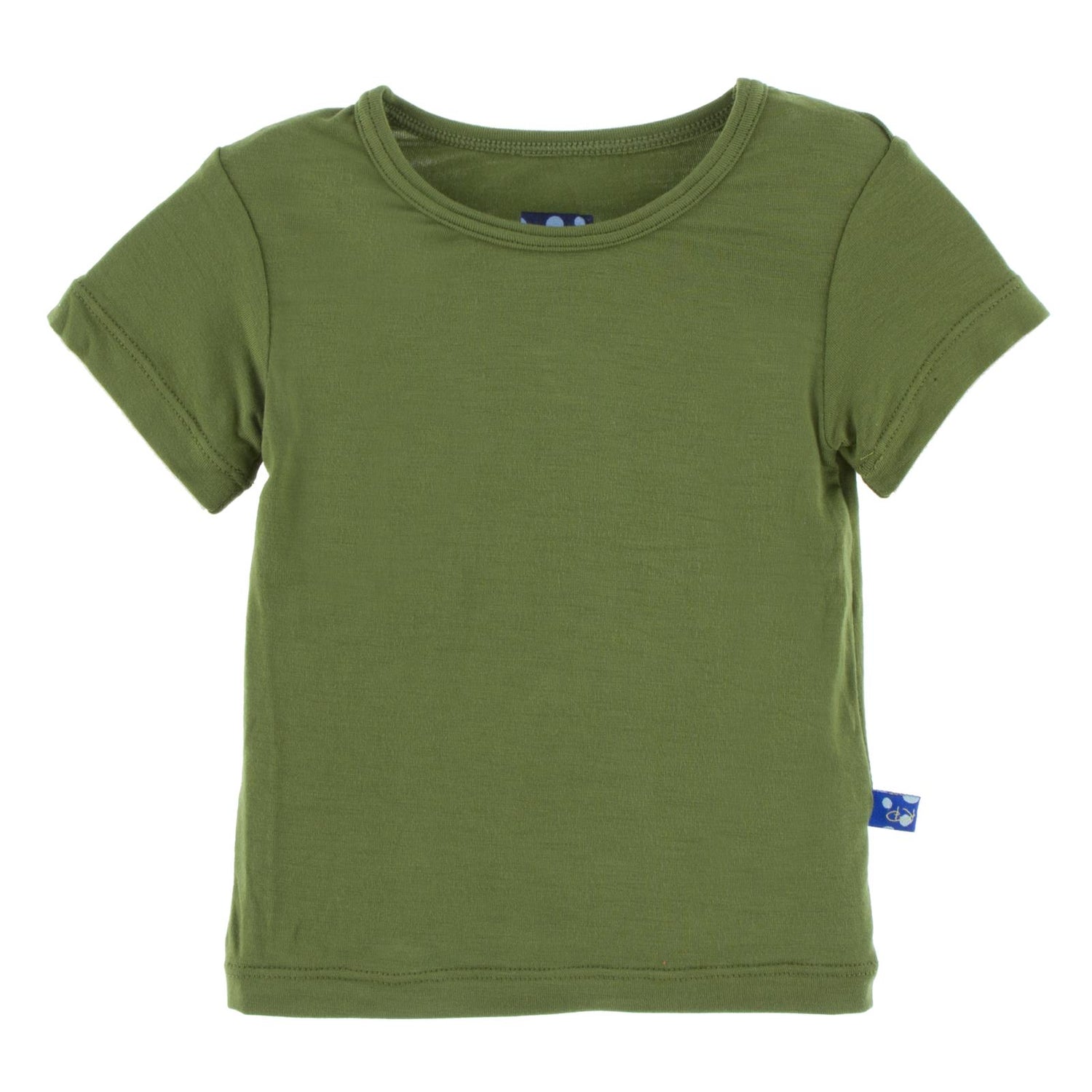 Basic Short Sleeve Tee in Moss