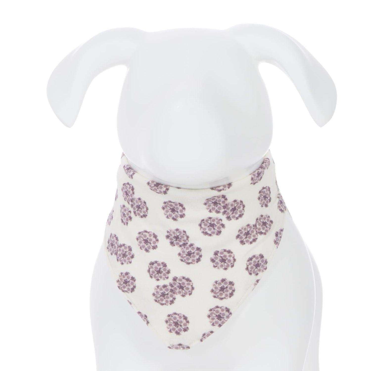 Print Dog Bandana in Natural Lantana