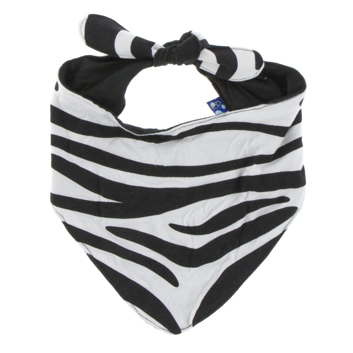 Print Dog Bandana in Natural Zebra Print