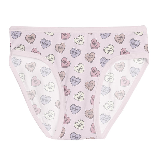 Print Girl's Underwear in Candy Hearts (361226)