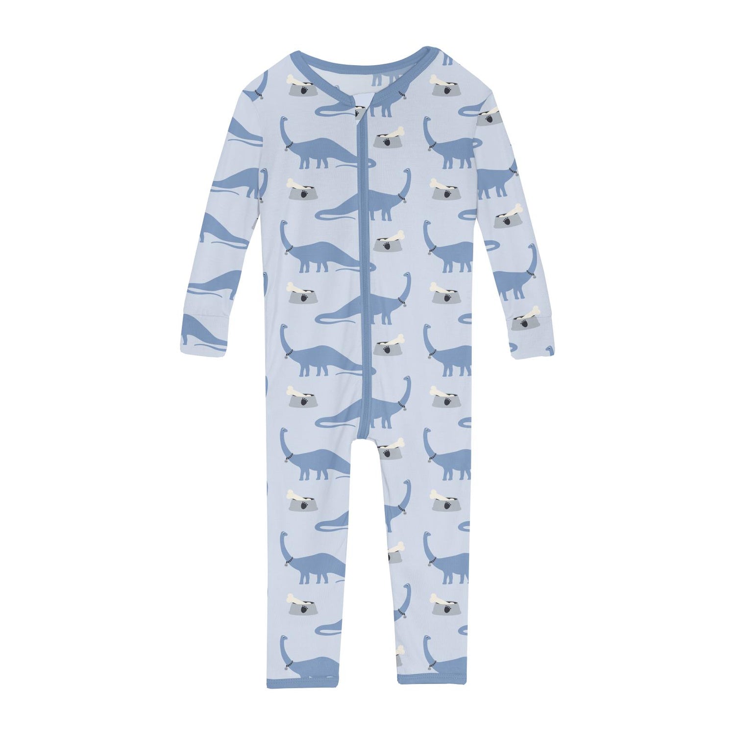 Print Convertible Sleeper with Zipper in Dew Pet Dino (357617)