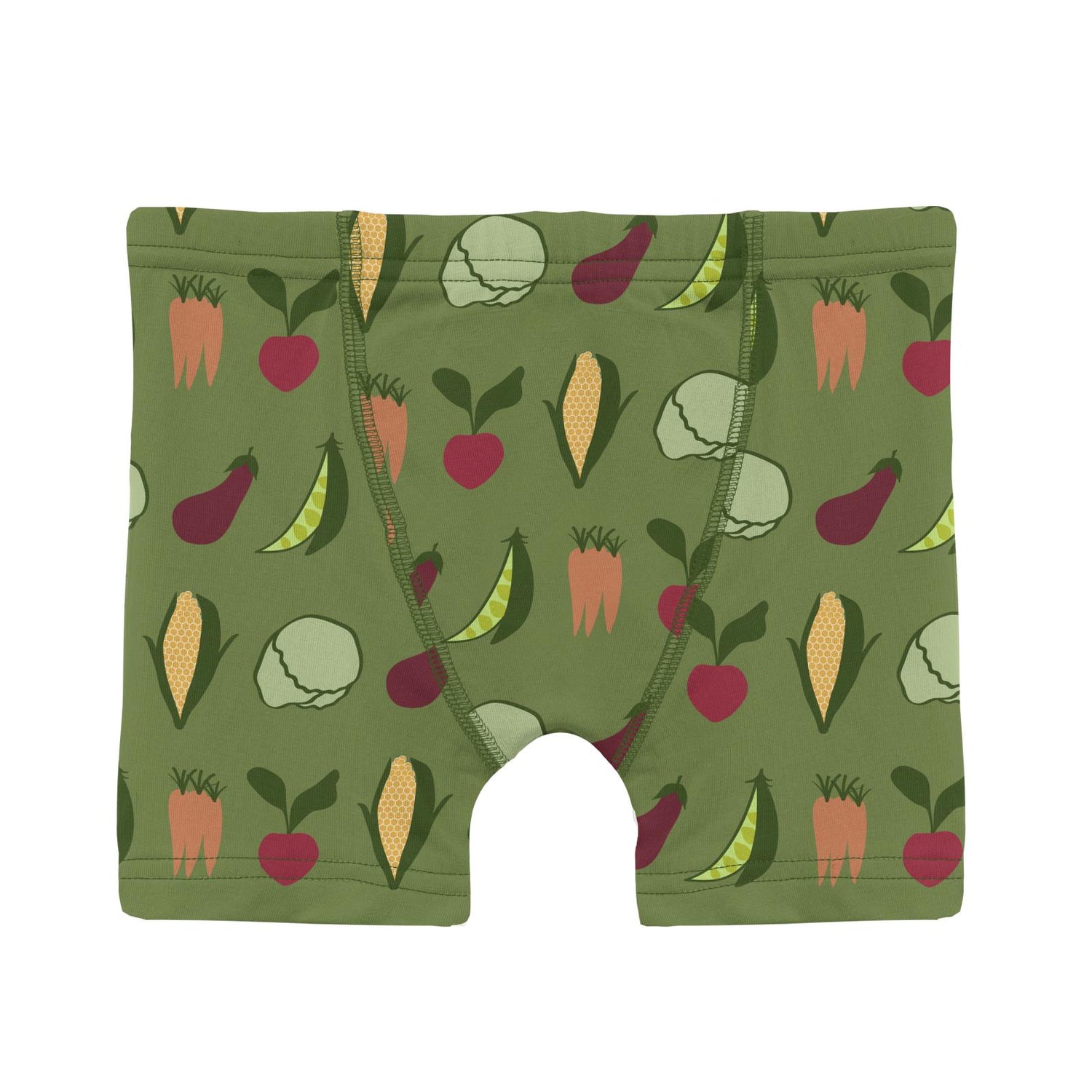Print Boy's Boxer Brief in Grasshopper Garden Veggies (357805)