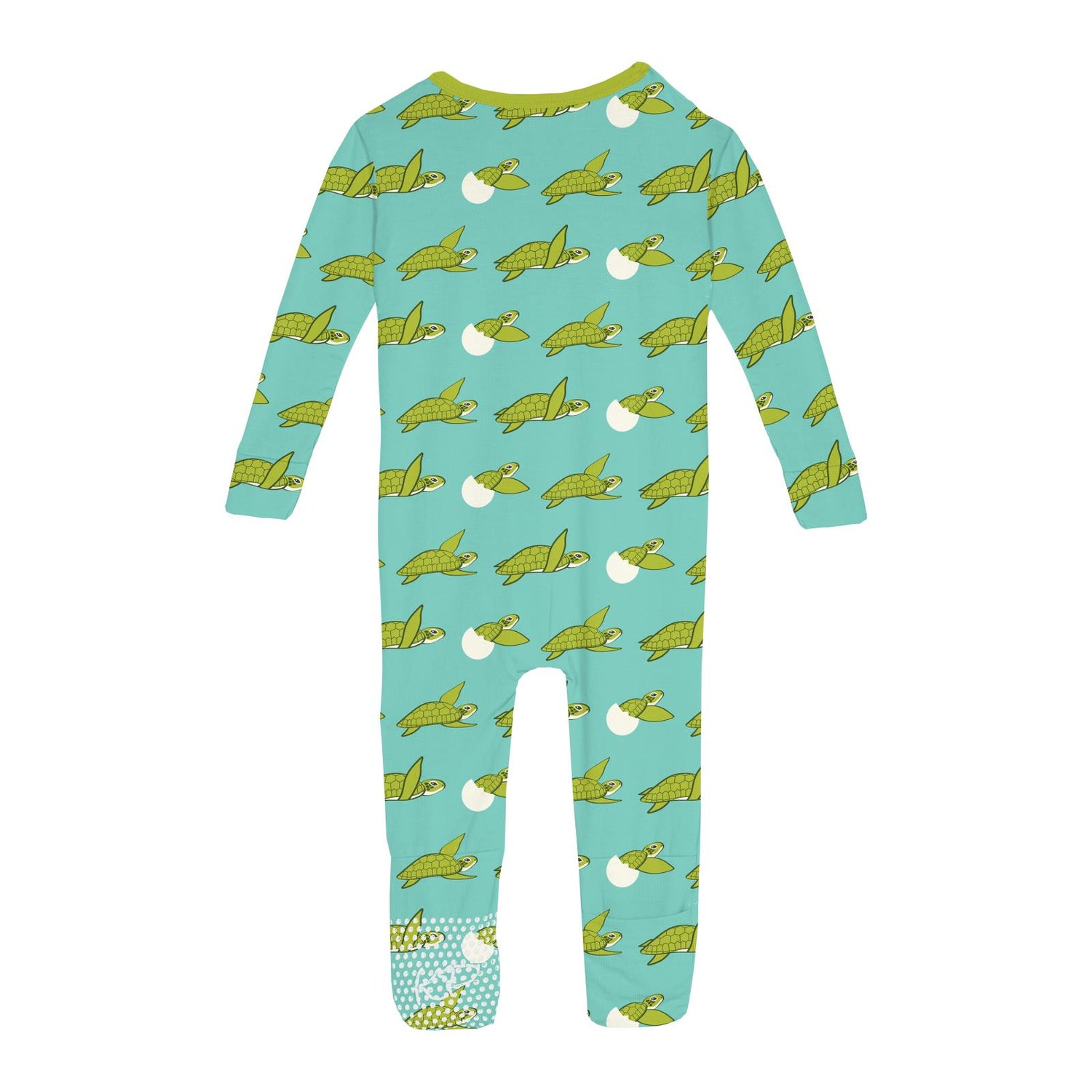 Print Convertible Sleeper with Zipper in Glass Sea Turtles (357843)