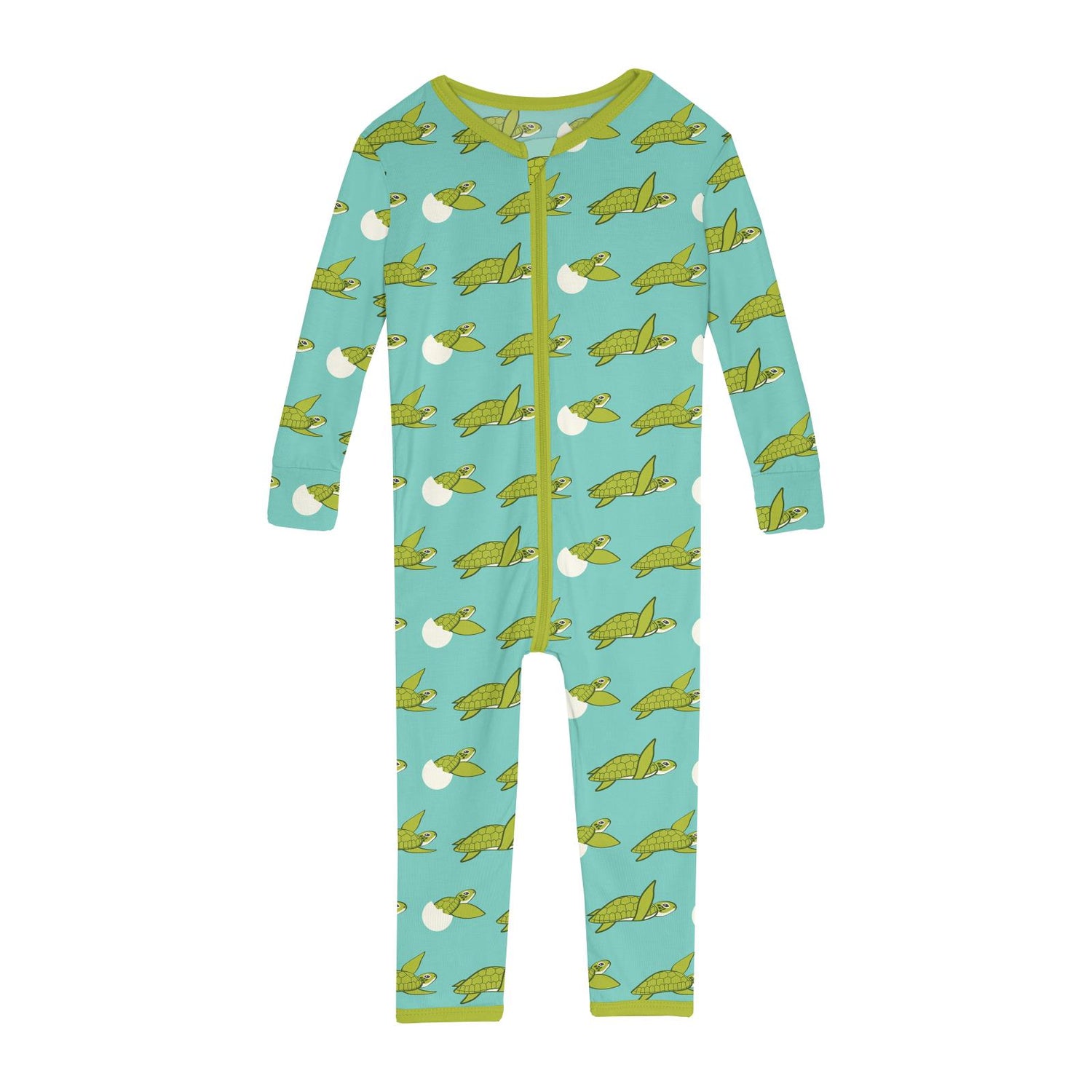 Print Convertible Sleeper with Zipper in Glass Sea Turtles (357878)