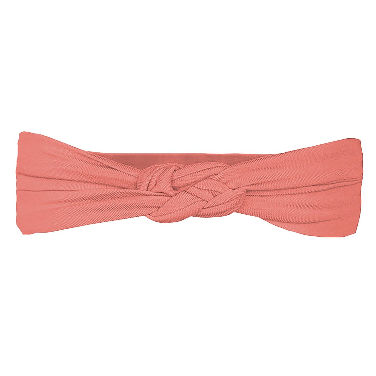 Knot Headband in English Rose