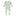 Print Classic Ruffle Footie with Snaps in Hydrangea Bouquet (311073)