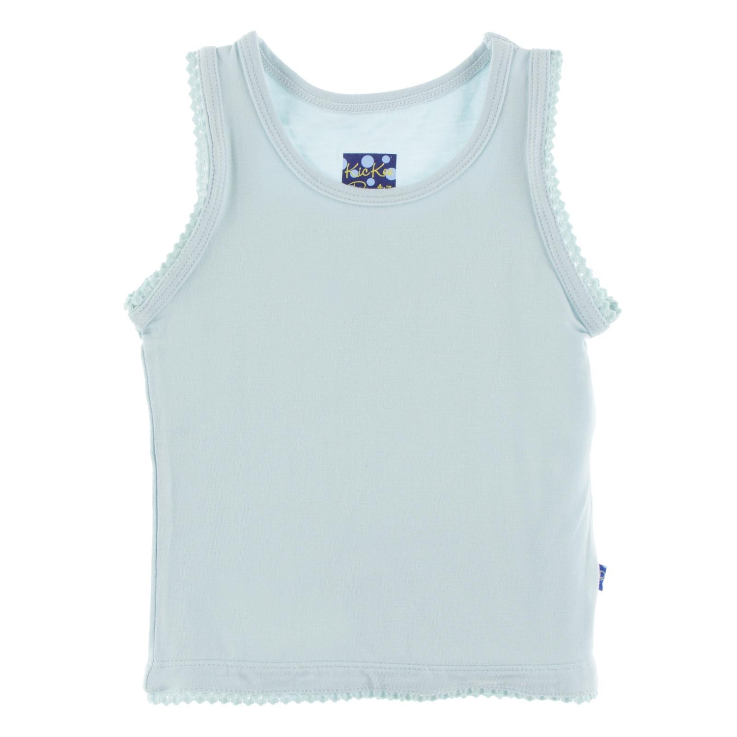 Scalloped Edge Tank in Spring Sky (266039)