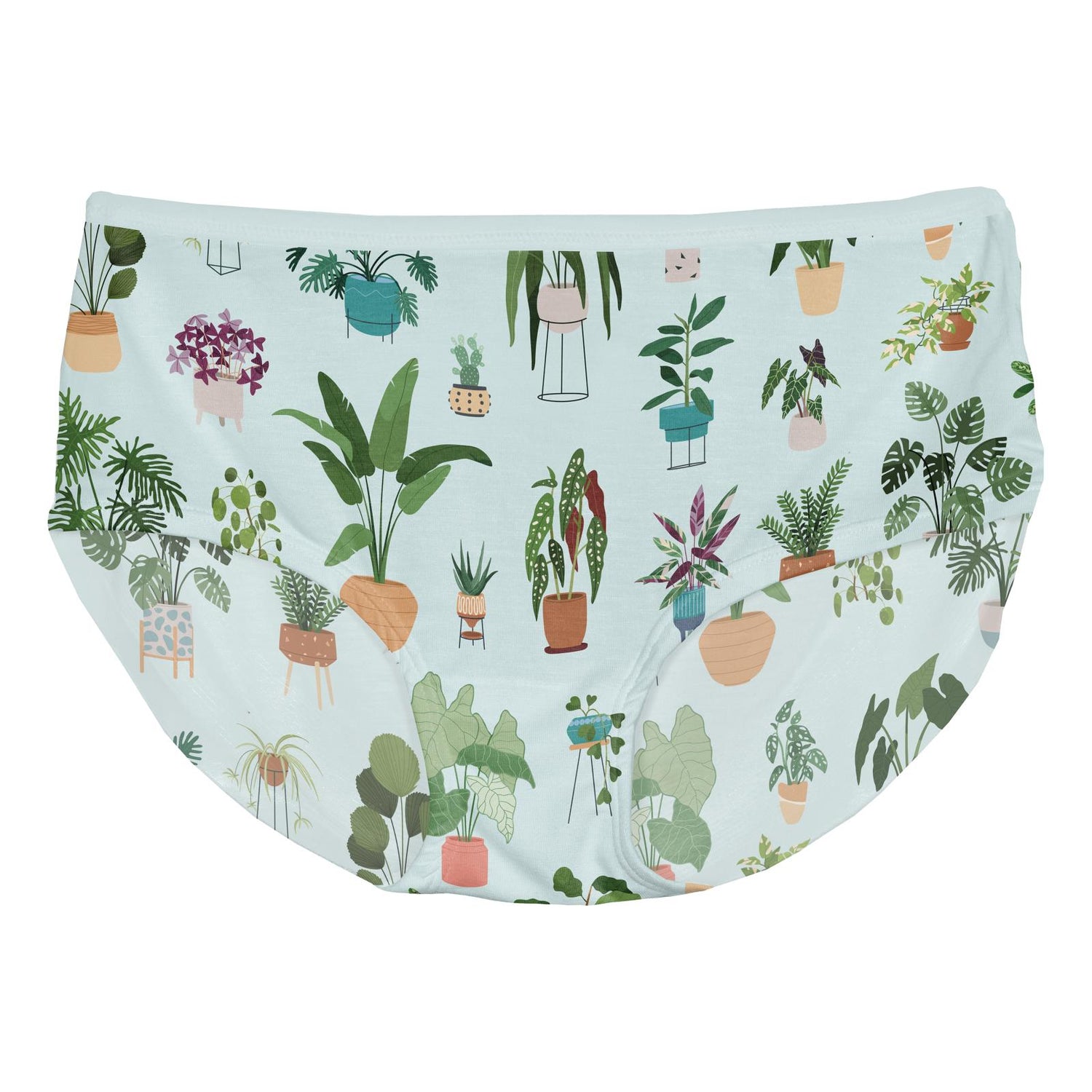 Women's Print Cheeky Underwear in Fresh Air House Plants (317923)