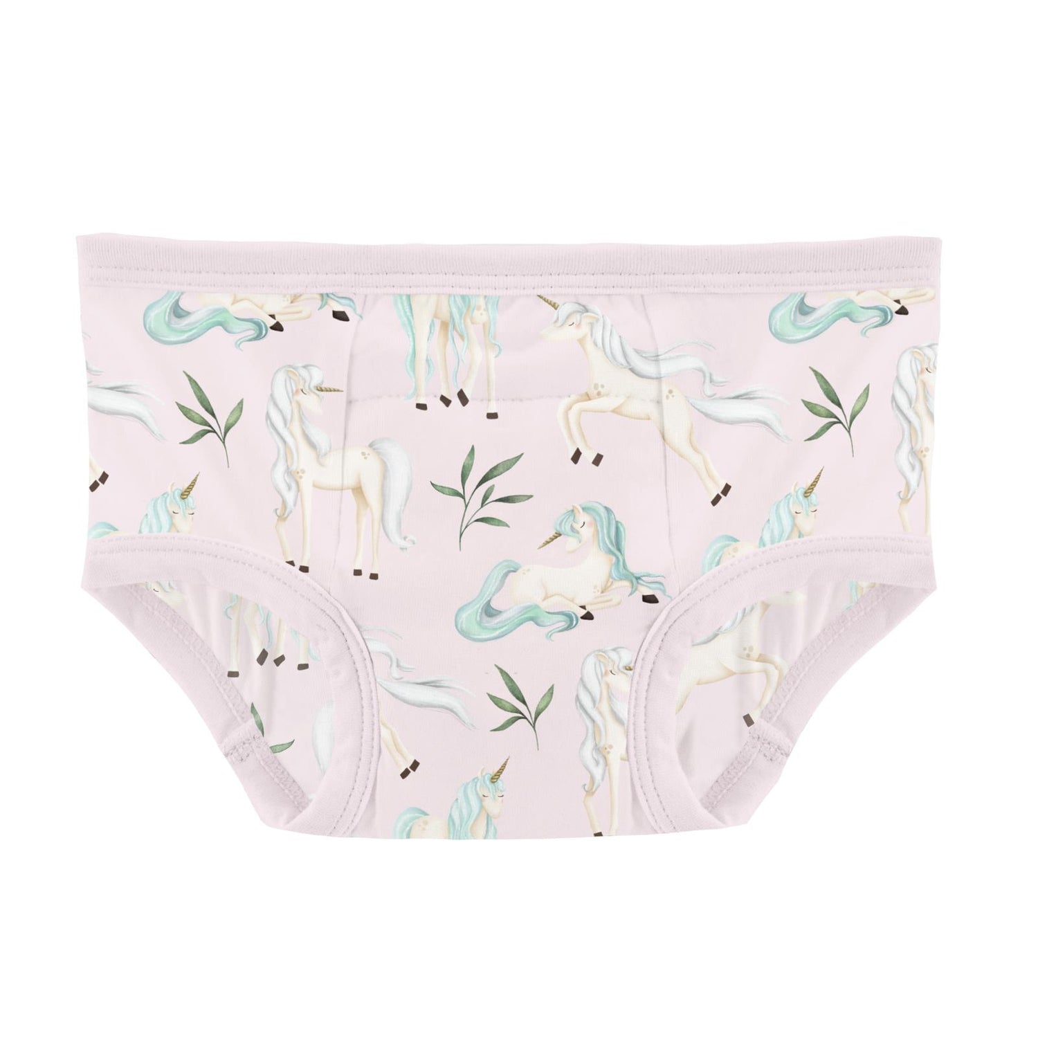 Print Training Pants in Shrinking Violet Sleeping Unicorns (360197)