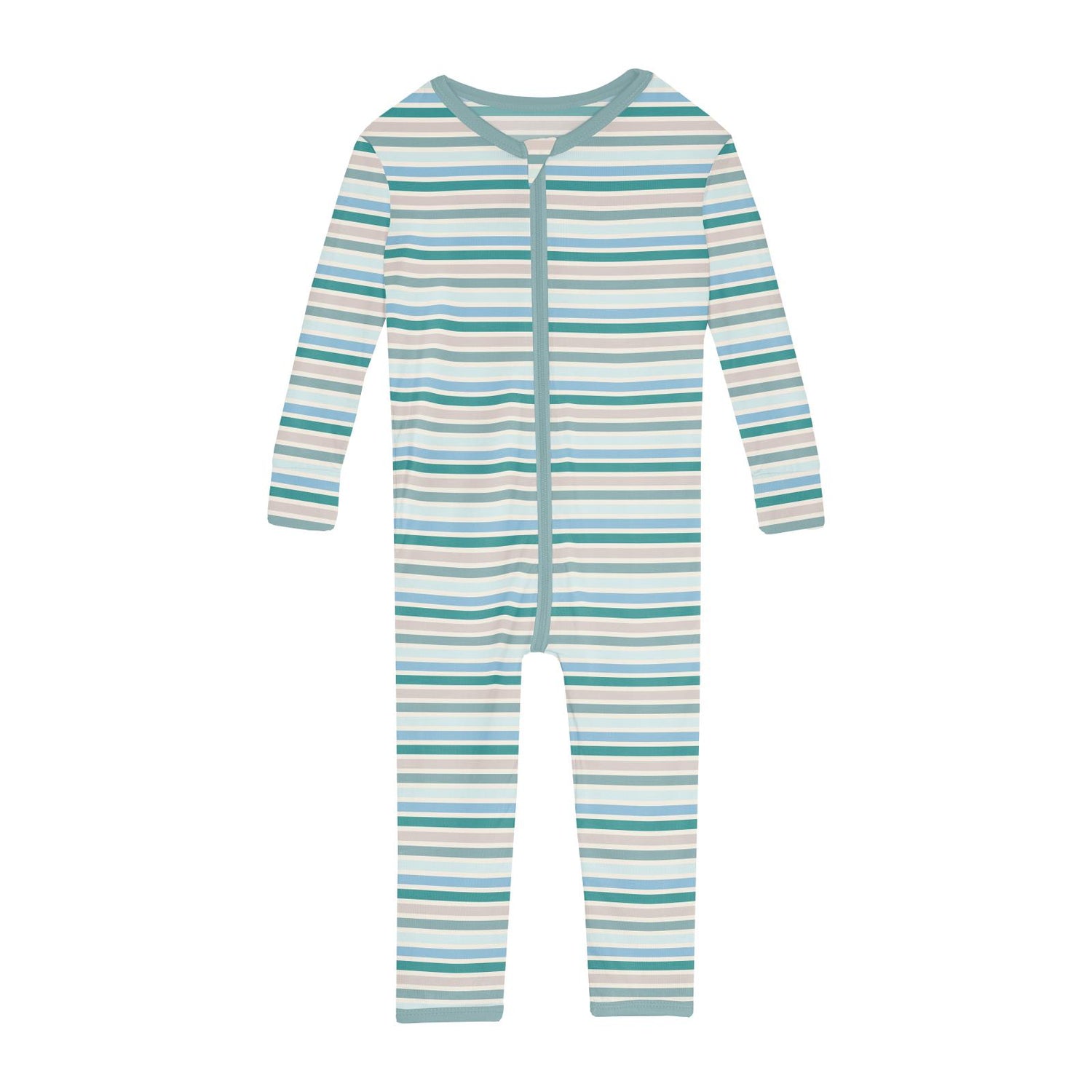 Print Convertible Sleeper with Zipper in Lakeside Stripe (360201)