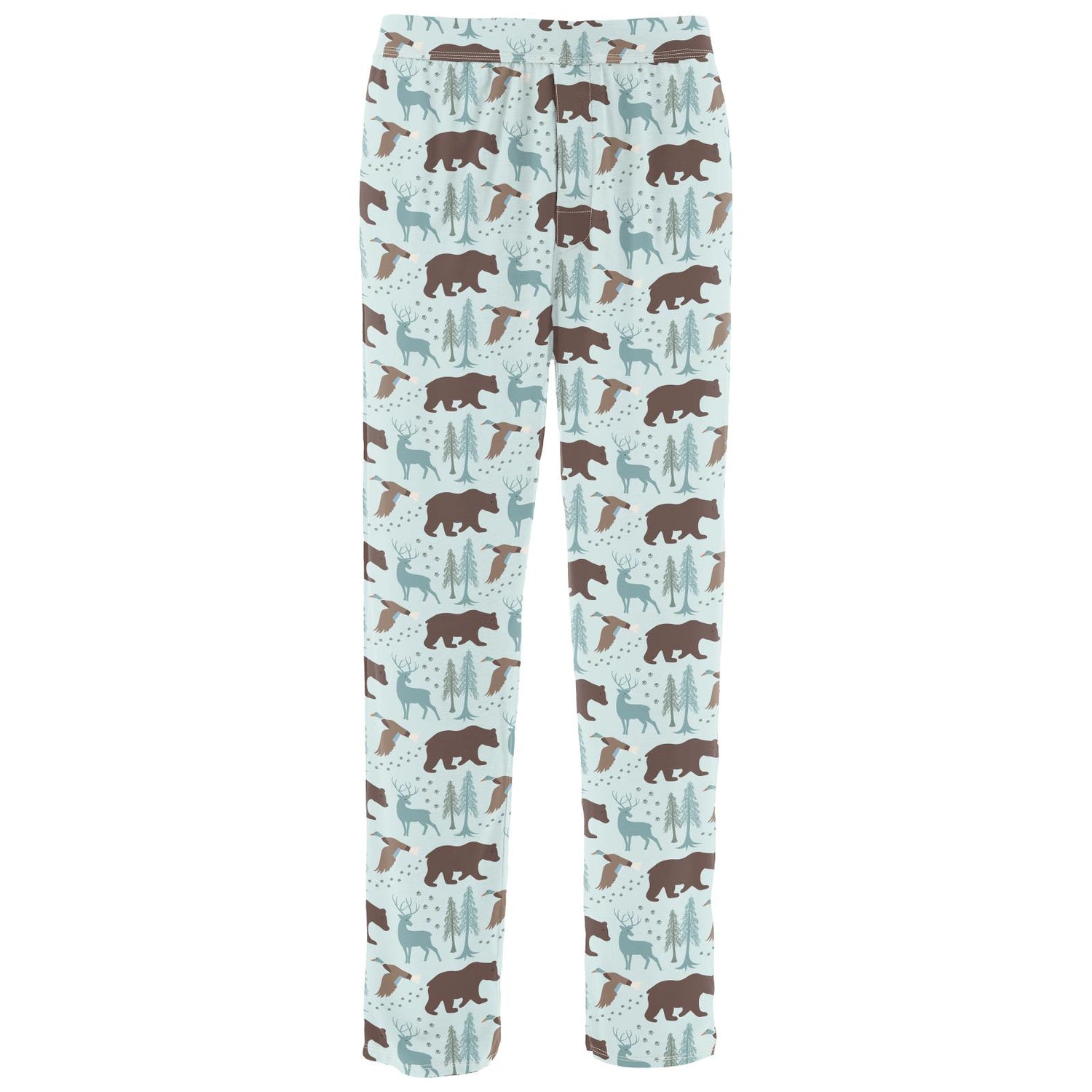 Men's Print Pajama Pants in Fresh Air Forest Adventure (320813)