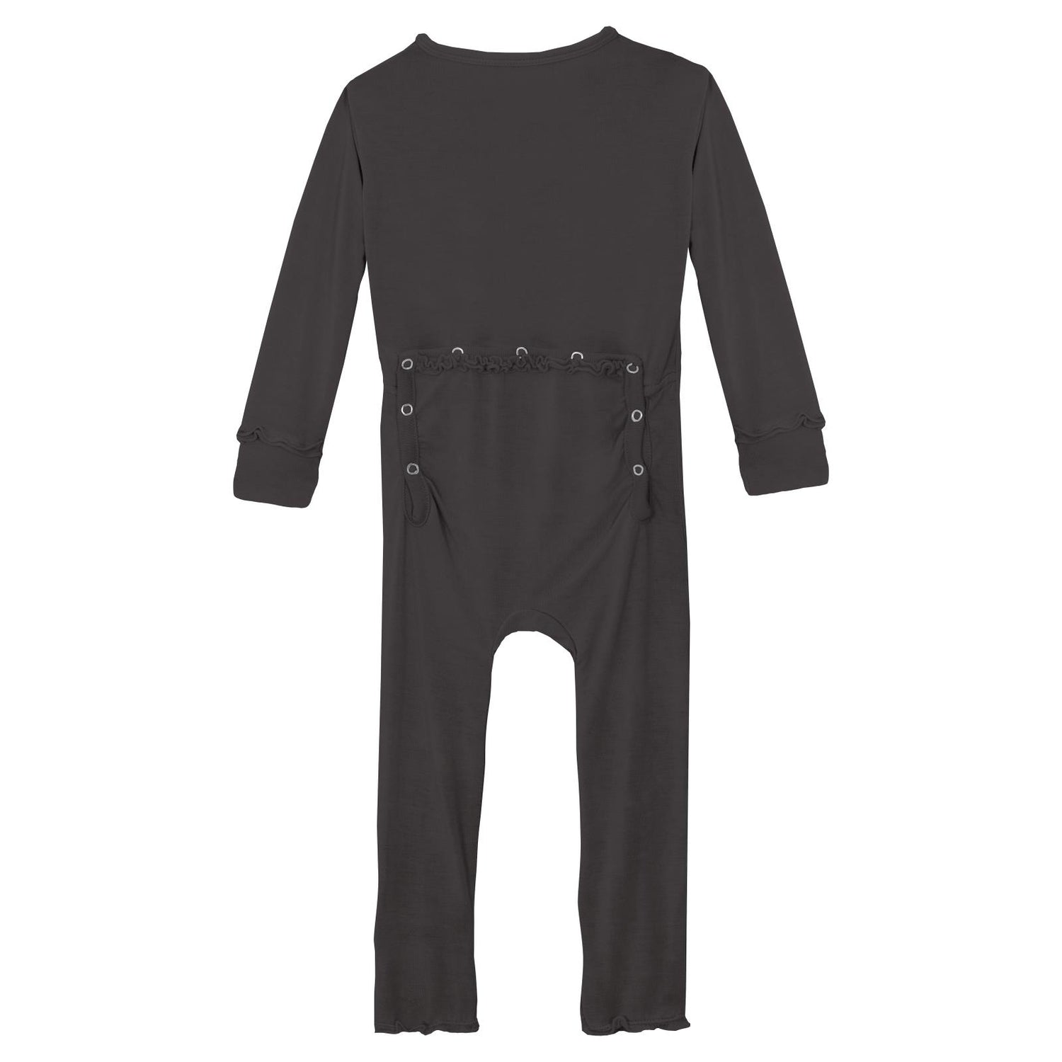 Muffin Ruffle Coverall with Snaps in Midnight (352671)