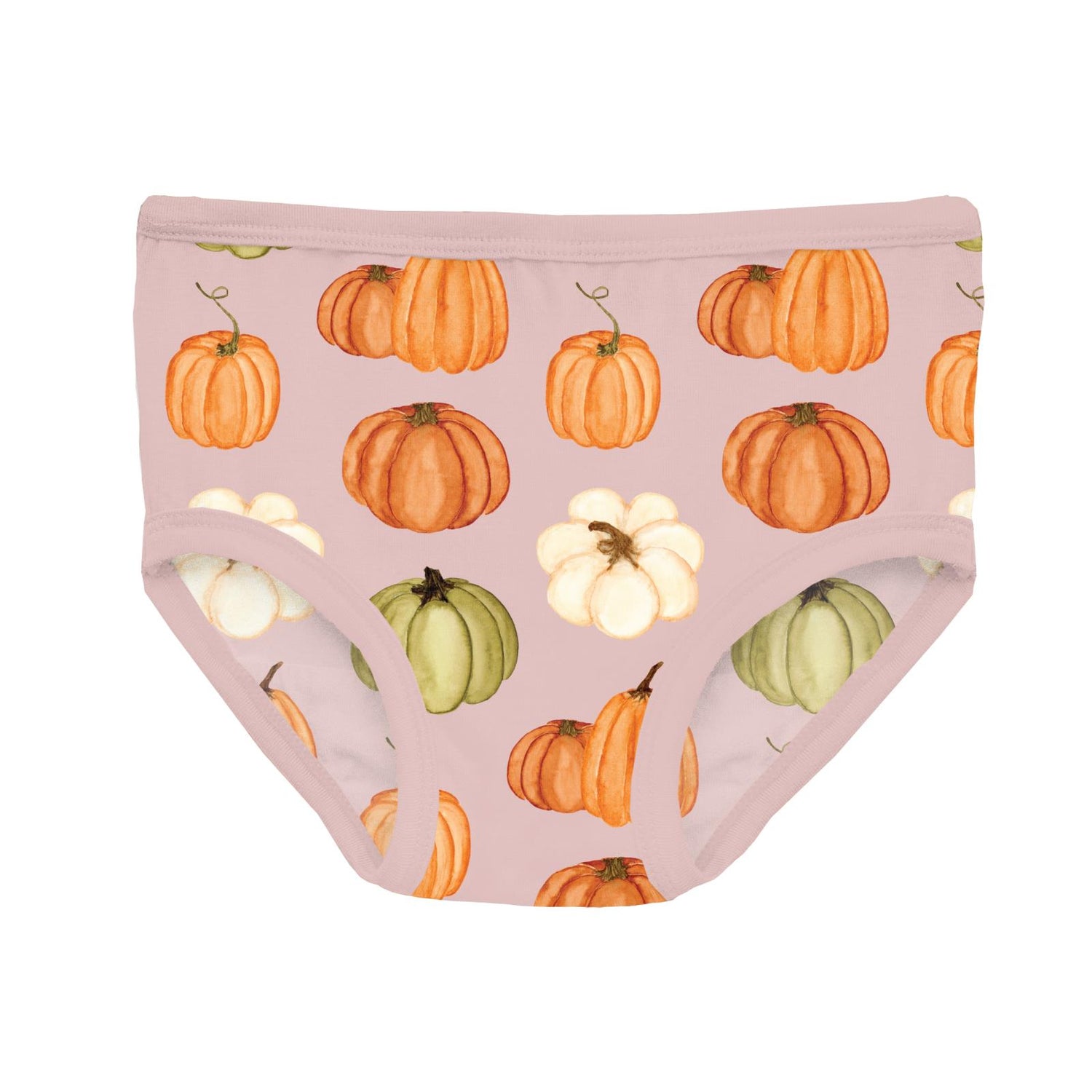Print Girl's Underwear in Baby Rose Pumpkin Patch (332496)