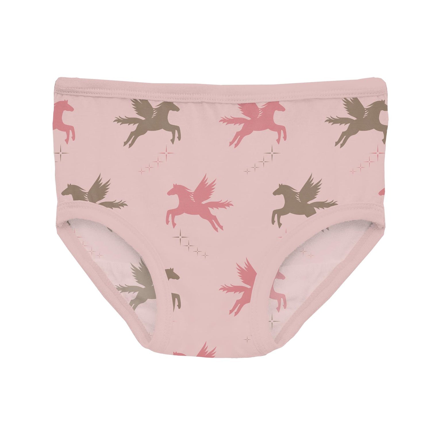 Print Girl's Underwear Set of 3 in Neapolitan Stripe, Desert Rose & Baby Rose Pegasus (332502)