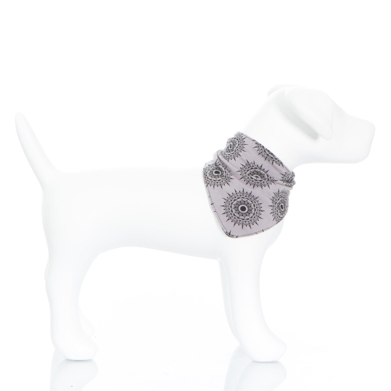 Print Dog Bandana in Feather Mandala