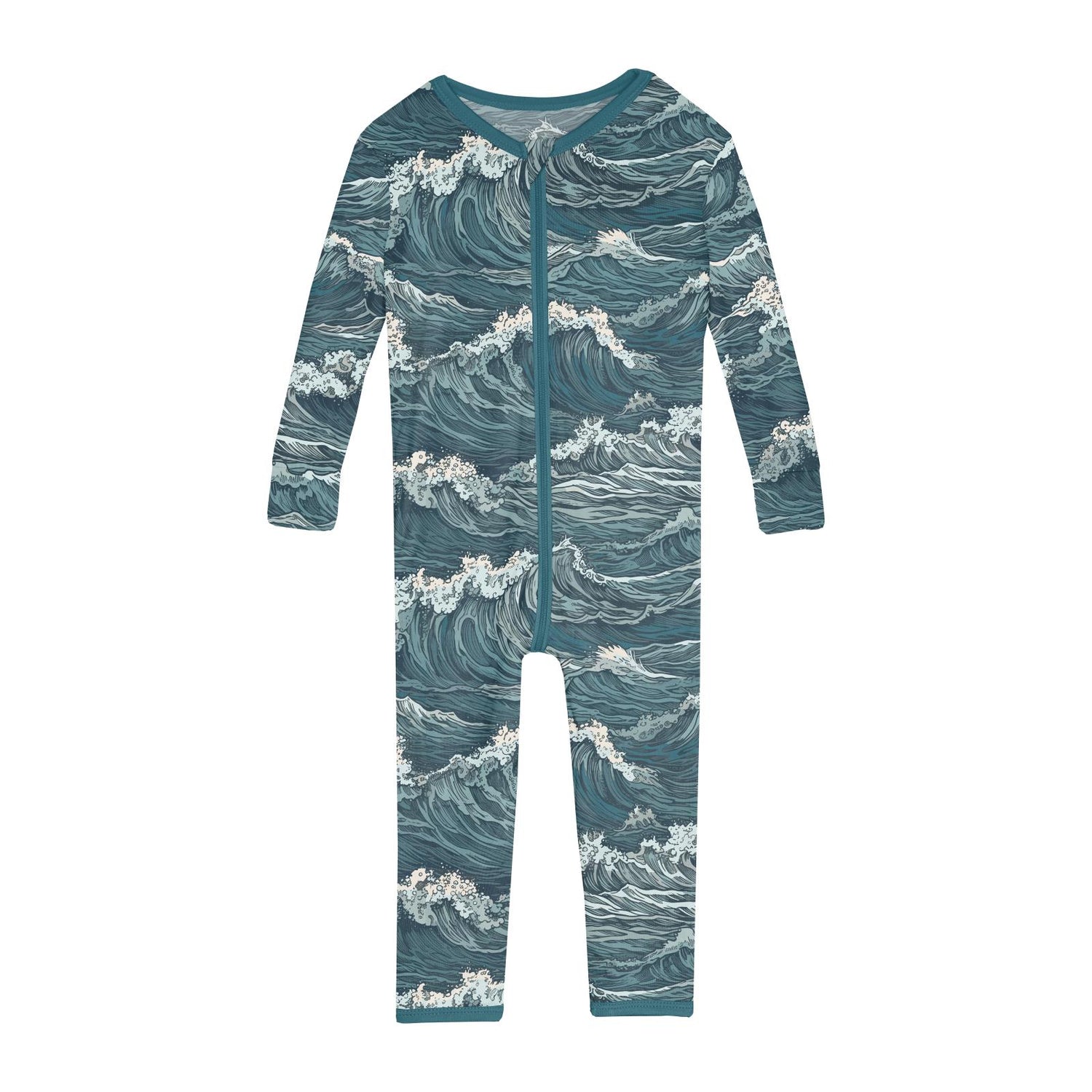 Print Convertible Sleeper with Zipper in Oceanic (341344)