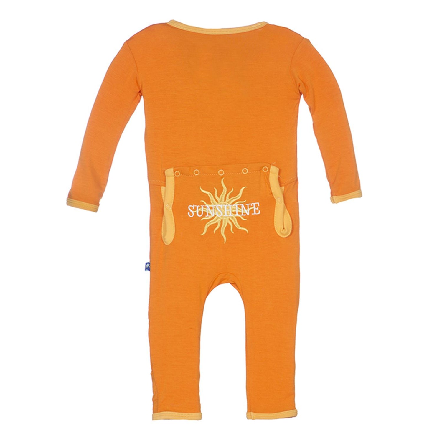 Holiday Applique Coverall in Sunset Sunshine