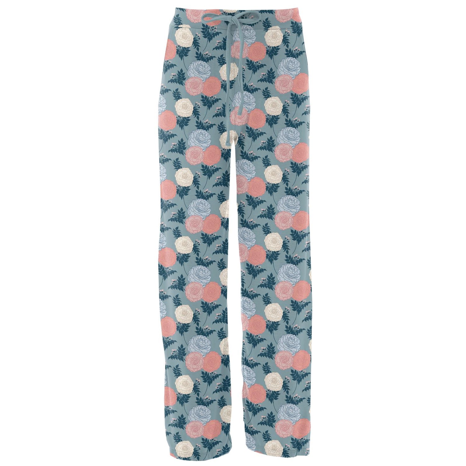 Women's Print Lounge Pants in Stormy Sea Enchanted Floral