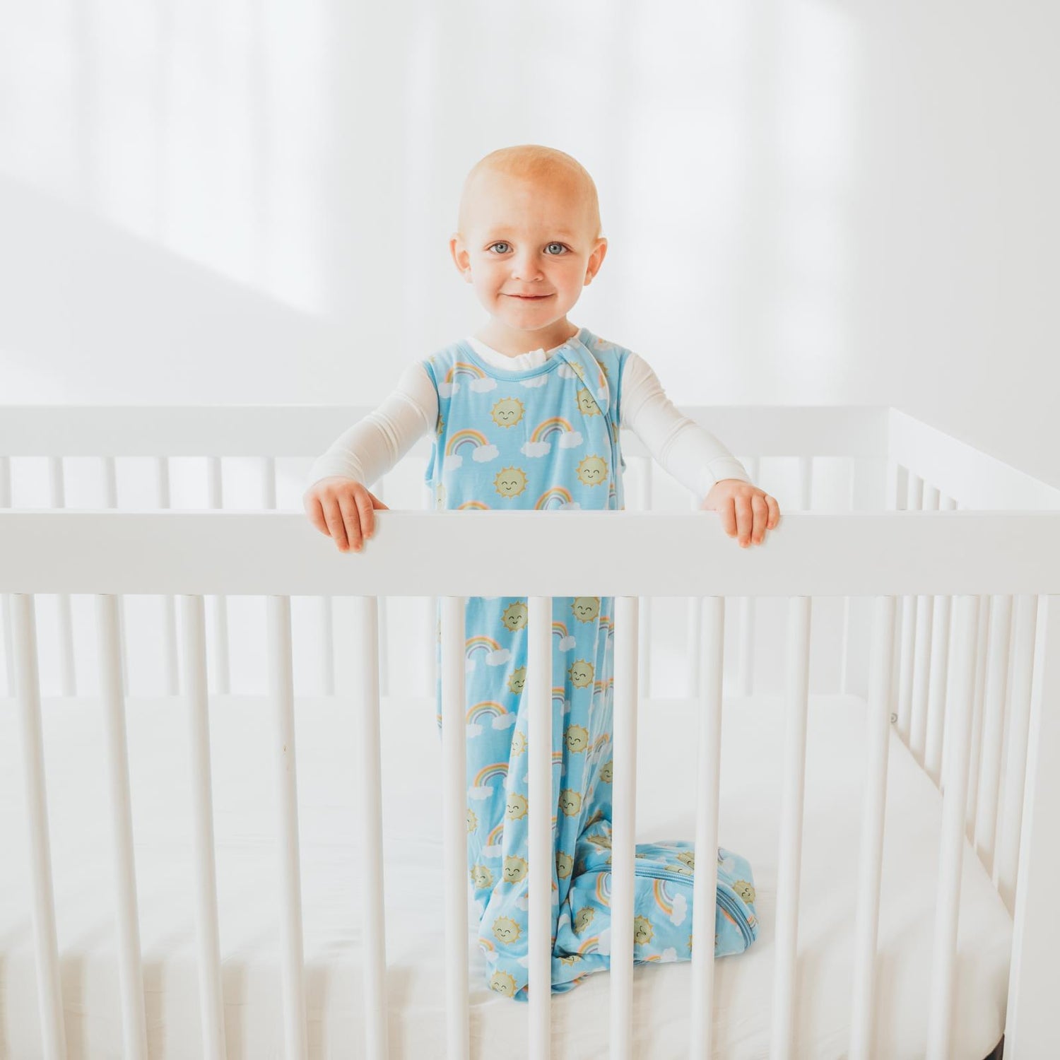 Print Fluffle Sleep Bag in Sunshine and Rainbows (359372)
