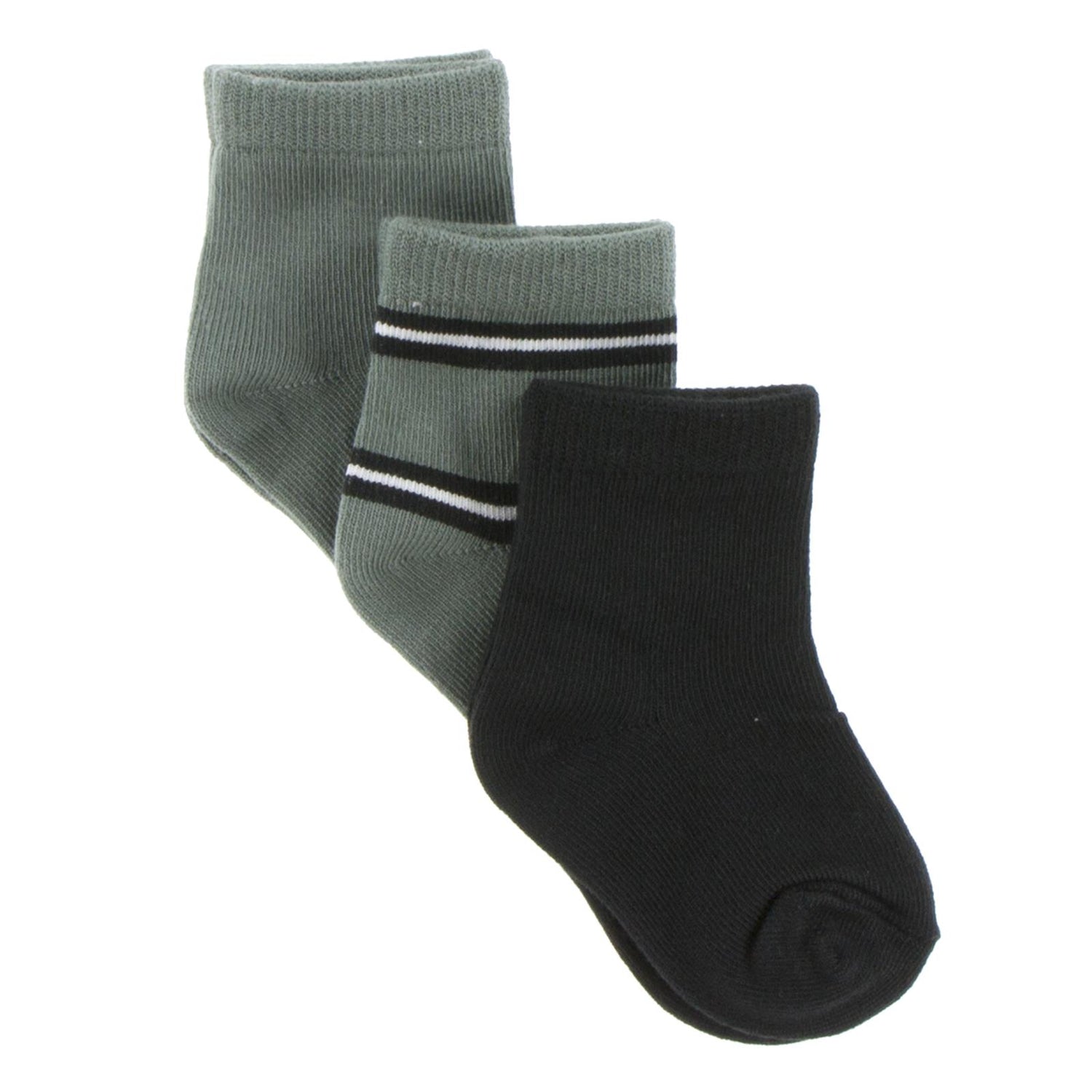 Sock Set  in Succulent, Succulent Kenya Stripe, Zebra (373350)