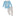 Long Sleeve Graphic Tee Pajama Set in Latte Chickens (316524)