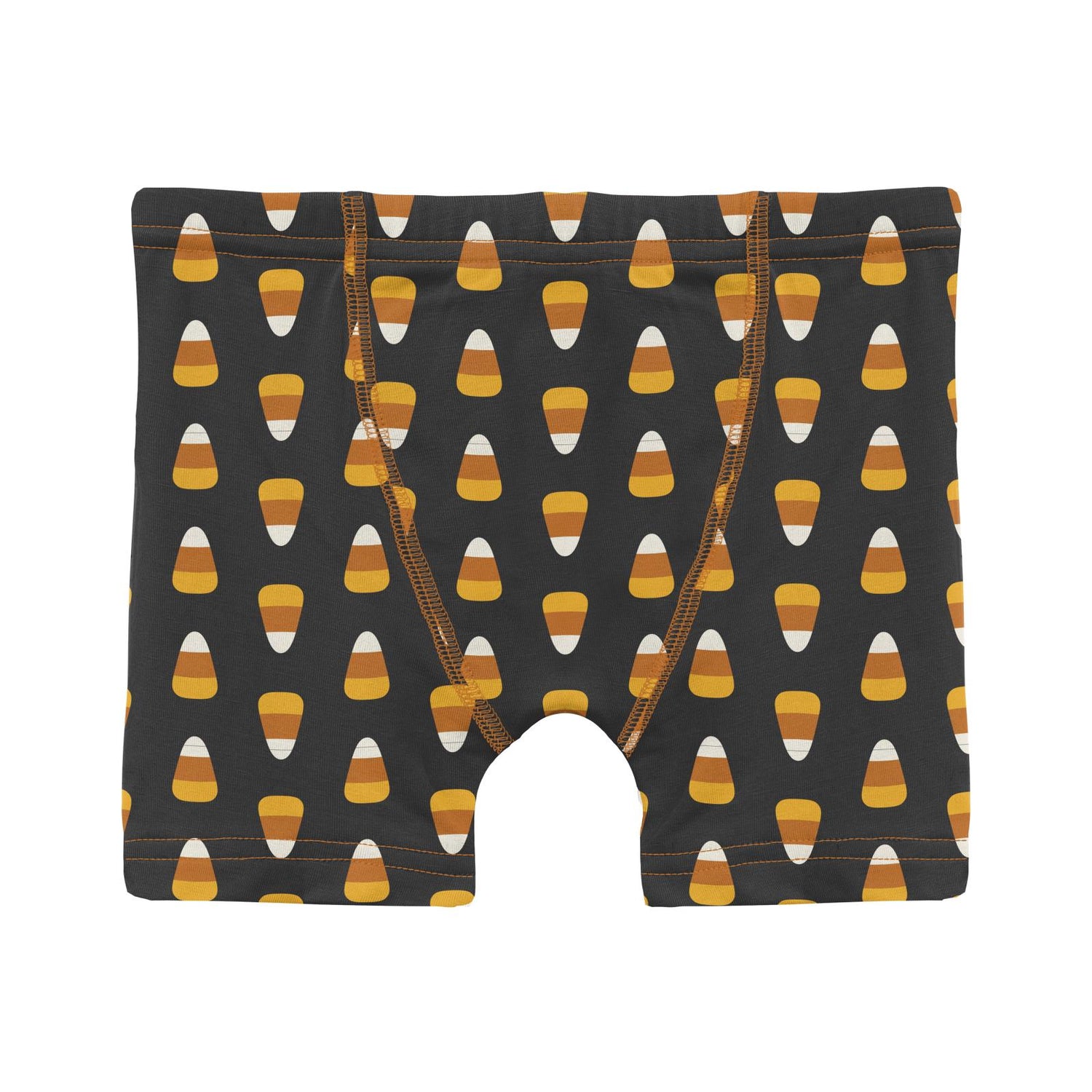 Print Boy's Boxer Brief in Midnight Candy Corn (221800)