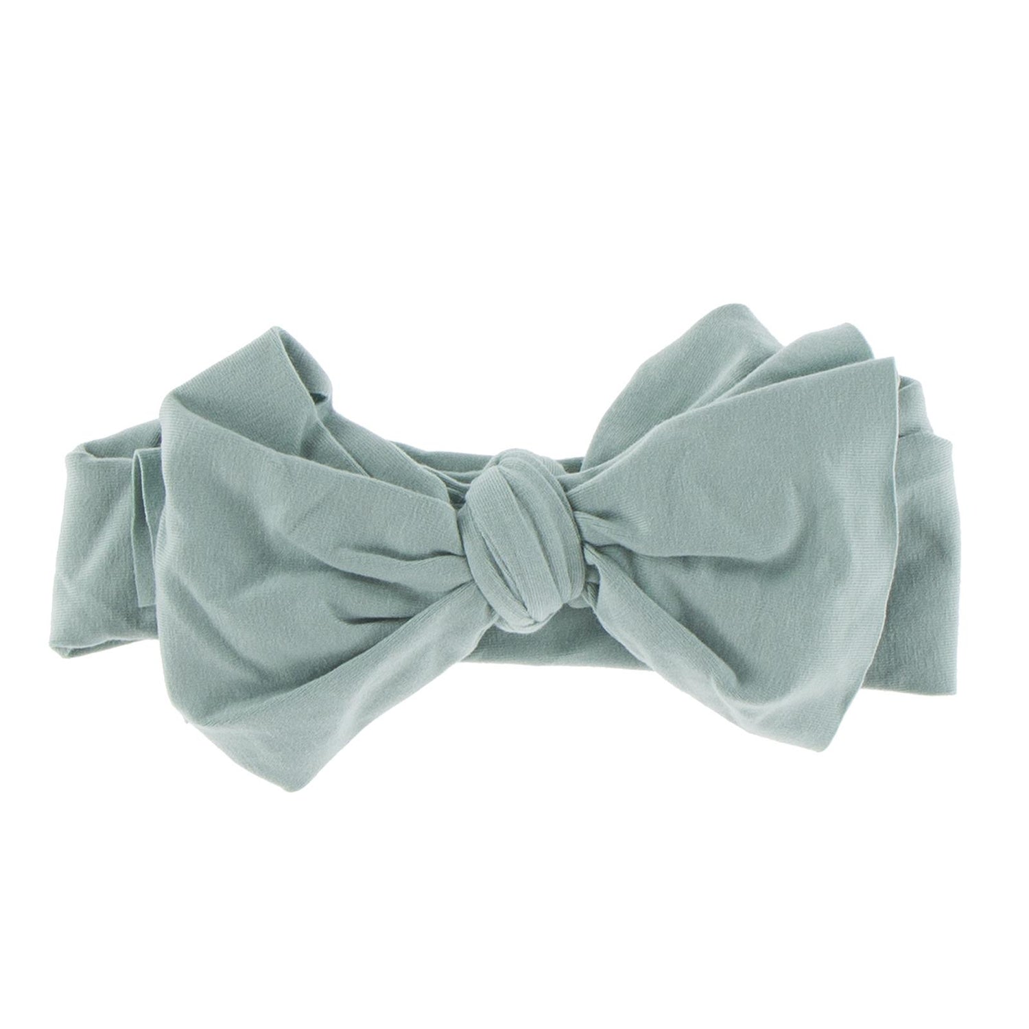 Luxe Head Wrap with Bow in Jade (242975)
