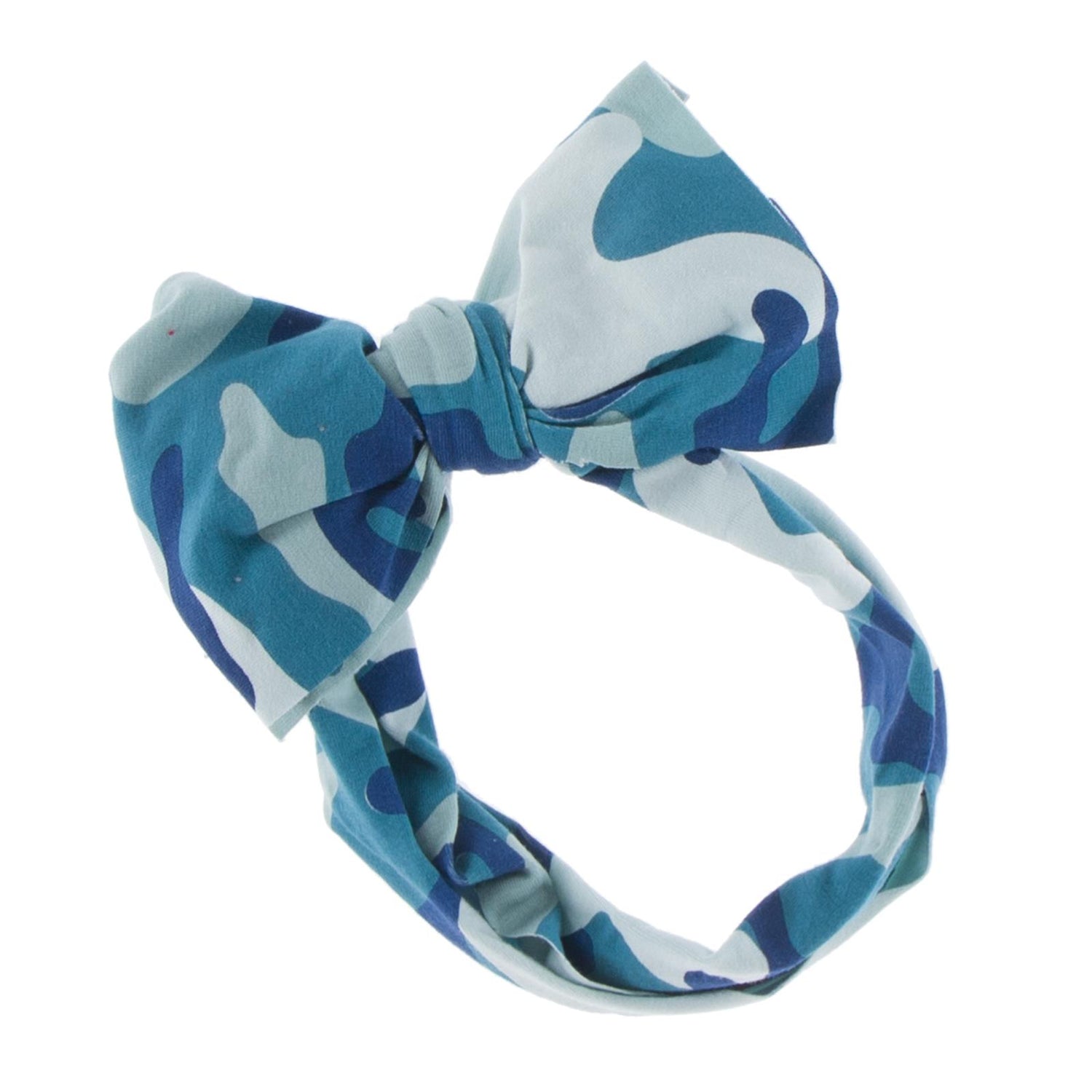 Print Luxe Mini Wrap with Bow in Oasis Military (243102)