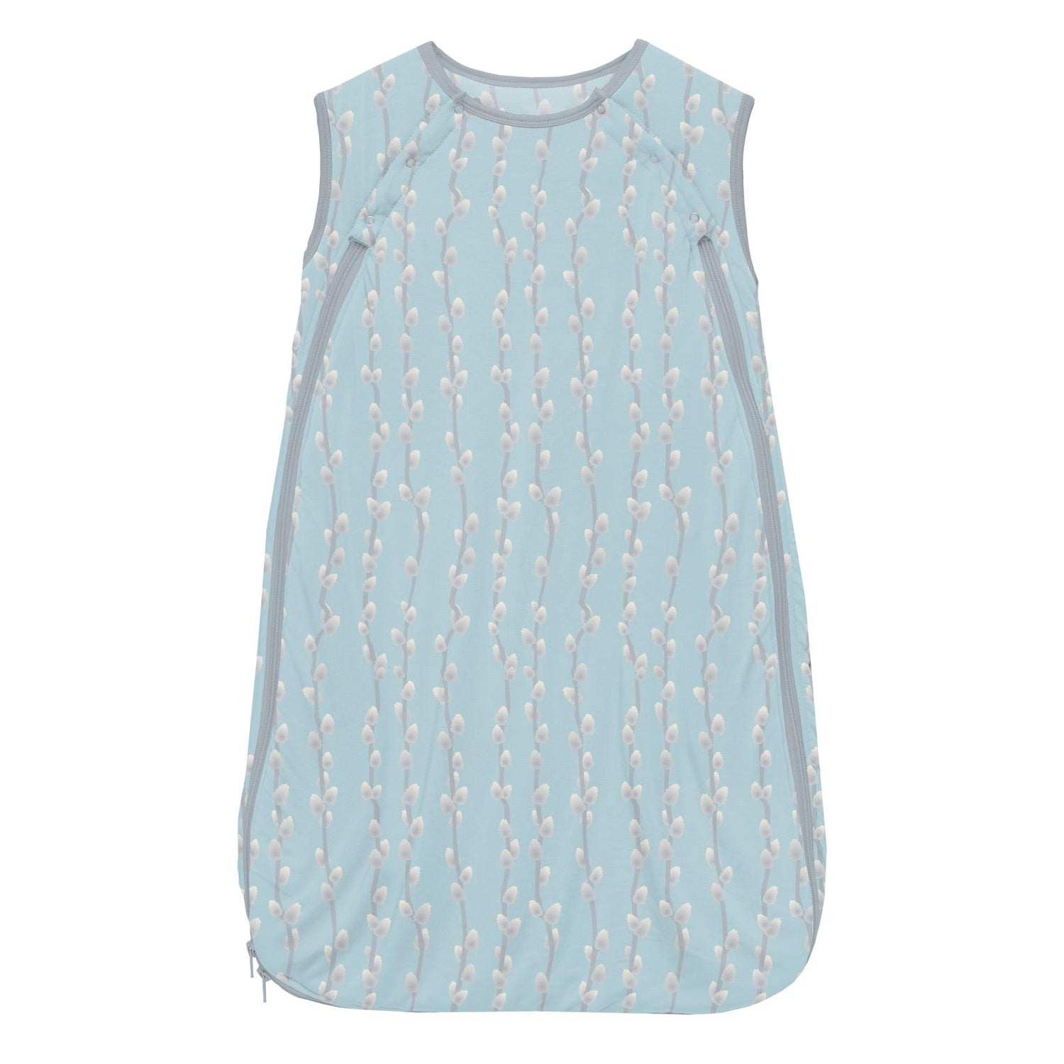 Print Fluffle Sleep Bag with Dual Access in Spring Sky Pussy Willows (215674)