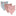 Print Bandana Bib Set of 3 in Spring Day Kites, Blush and Blush Spring Lattice (215880)