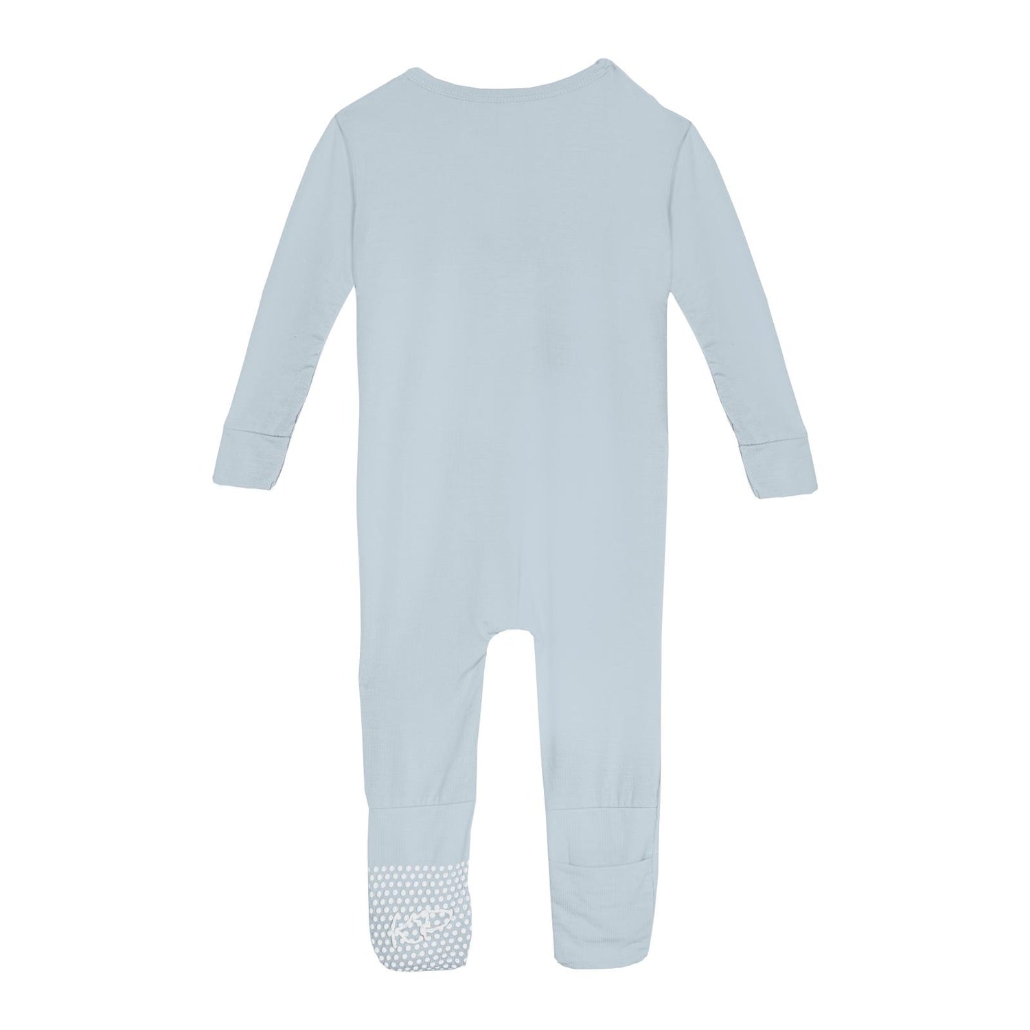 Convertible Sleeper with Zipper in Illusion Blue