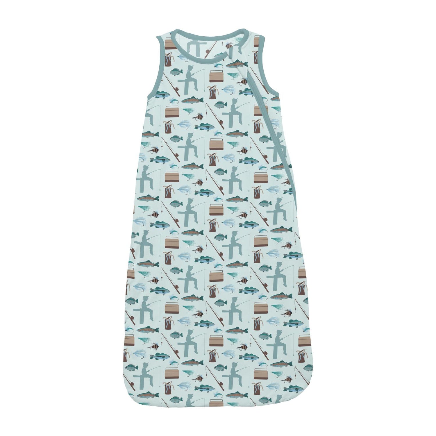 Print Fluffle Sleep Bag in Fresh Air Fishing (322217)