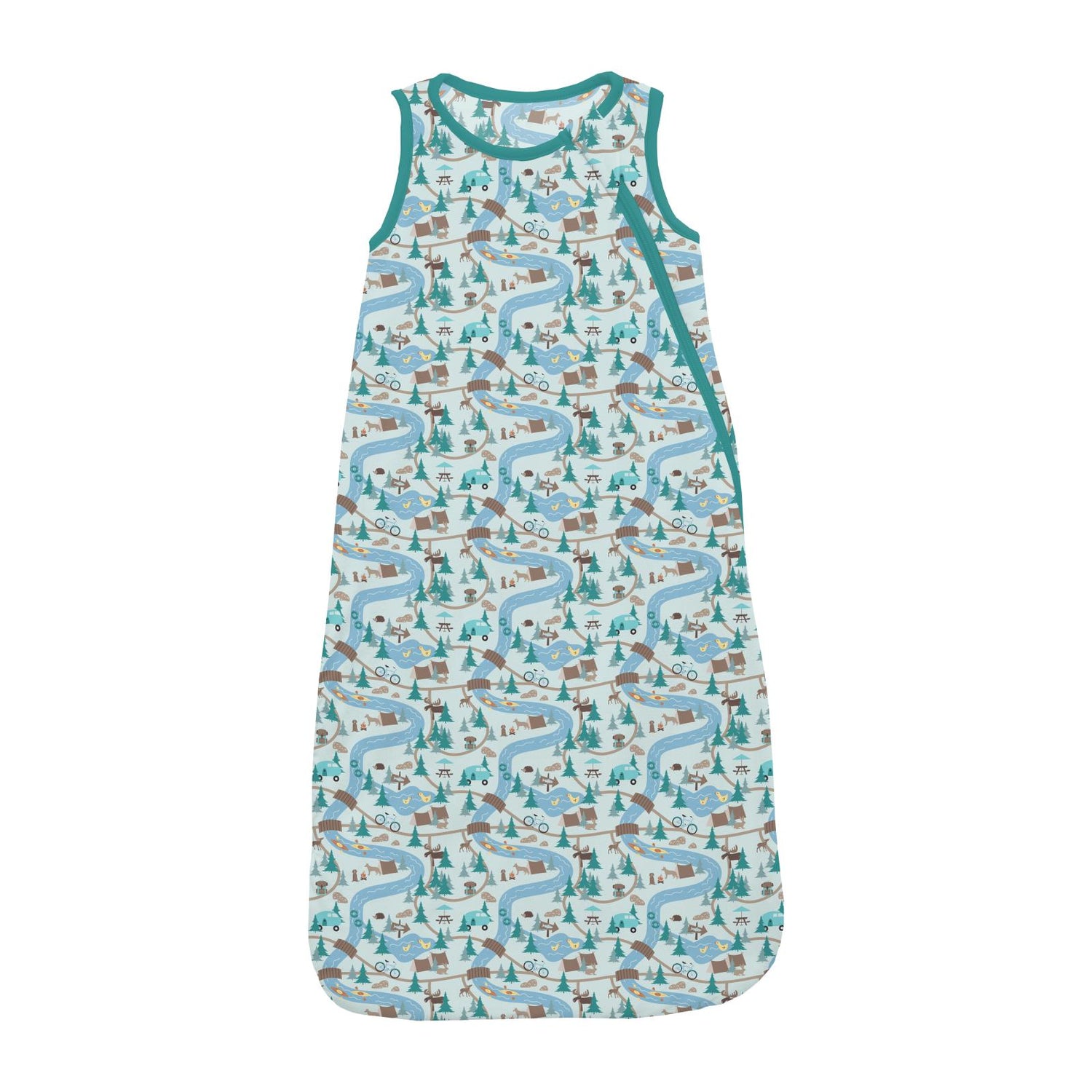 Print Fluffle Sleep Bag in Fresh Air Campground Map (322364)