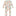 Print Coverall with 2 Way Zipper in Natural BBQ (318967)