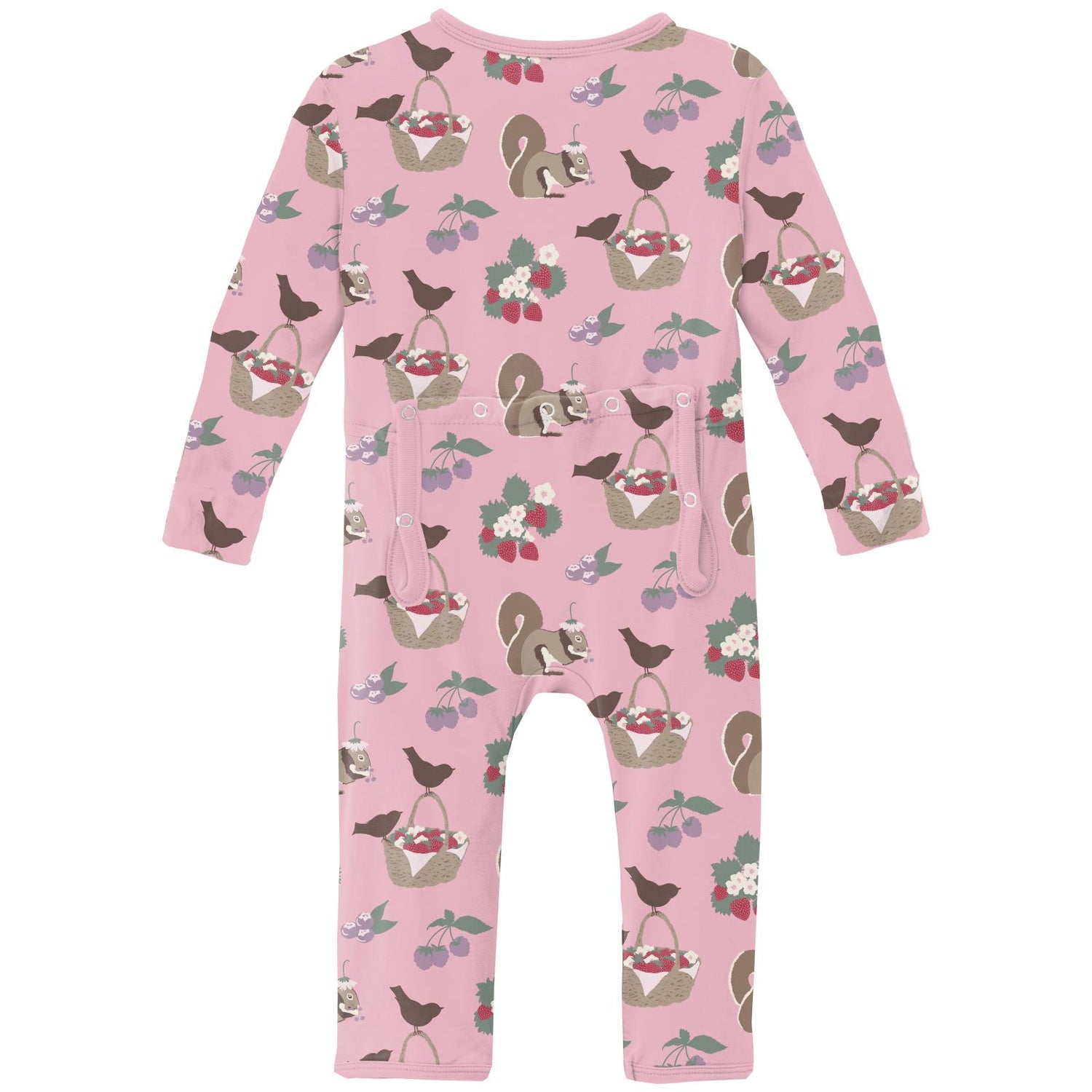 Print Coverall with 2 Way Zipper in Cake Pop Berry Picking (318977)