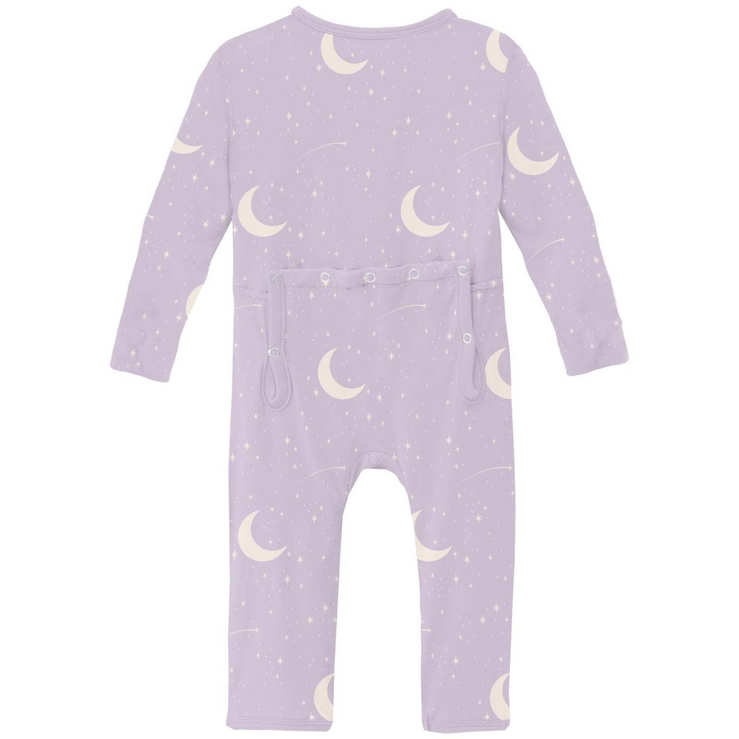 Print Coverall with 2 Way Zipper in Thistle Starry Sky & Moon (319061)