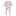 Print Classic Ruffle Footie with 2 Way Zipper in Shrinking Violet Pressed Flowers