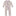 Print Coverall with 2 Way Zipper in Latte Butterflies (319140)