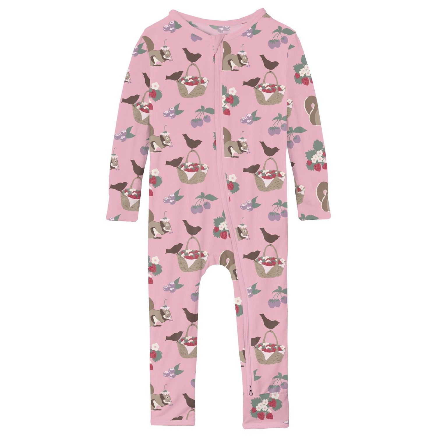 Print Coverall with 2 Way Zipper in Cake Pop Berry Picking (319239)
